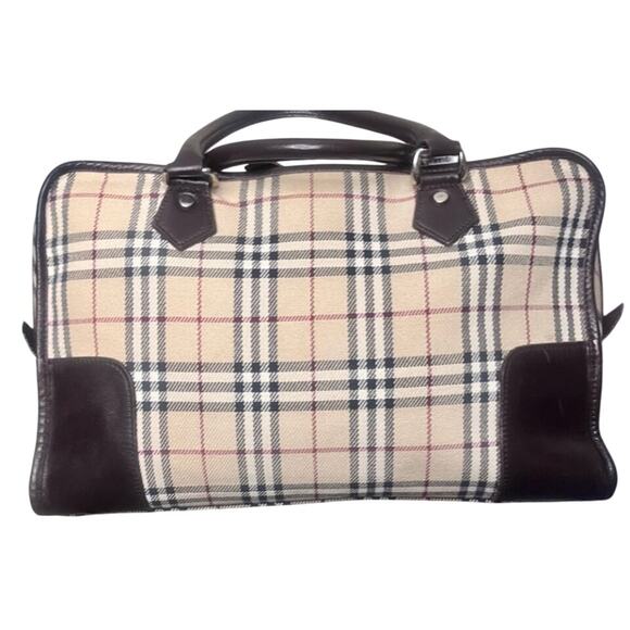 Burberry Nova Check BLUE LABEL Handbag with COA - Picture 1 of 12